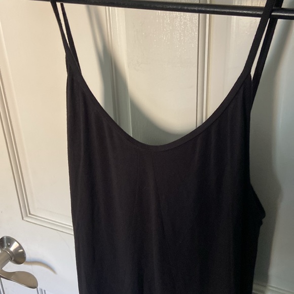 The PERFECT Sweeping Black Maxi Sun Dress Nordstrom Loveapella - Picture 4 of 5